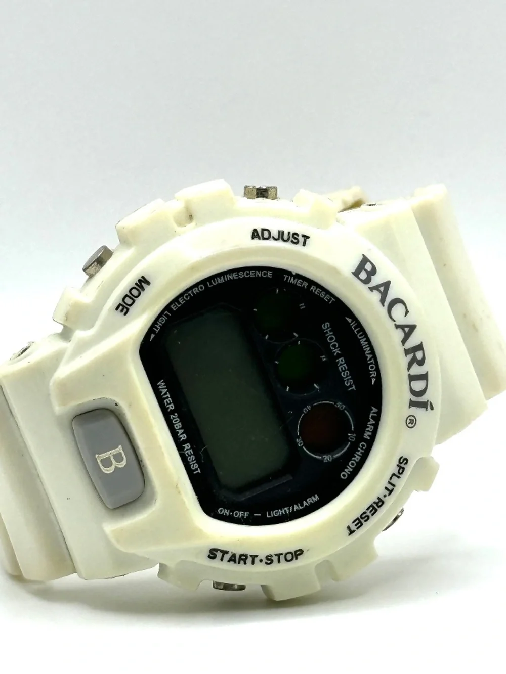 Mens Vintage Bacardi pineapple fusion digital watch